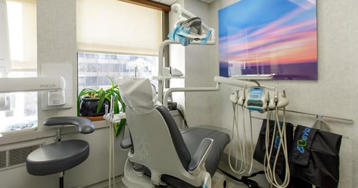 dental exam chair